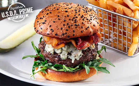 BLEU CHEESE & BACON