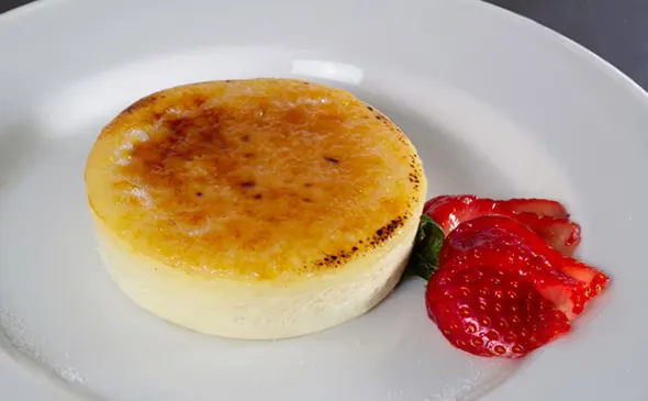 CHEESECAKE BRULEE