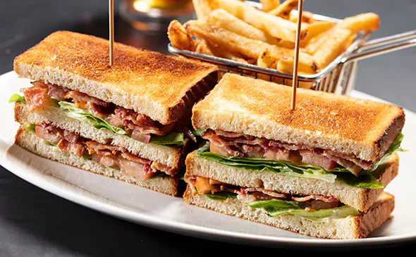 DOUBLE-DECKER BLT